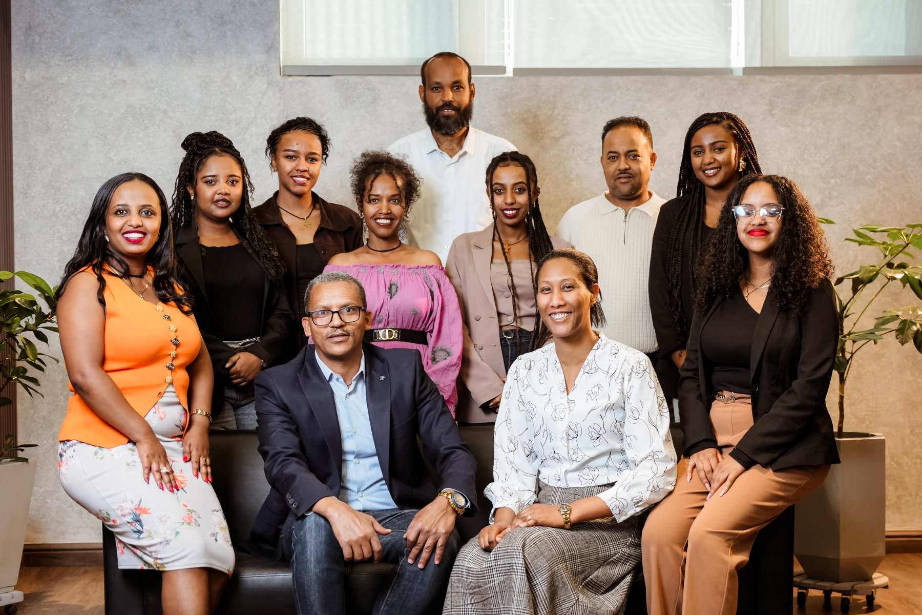 MMCY team members at the Addis Ababa HQ